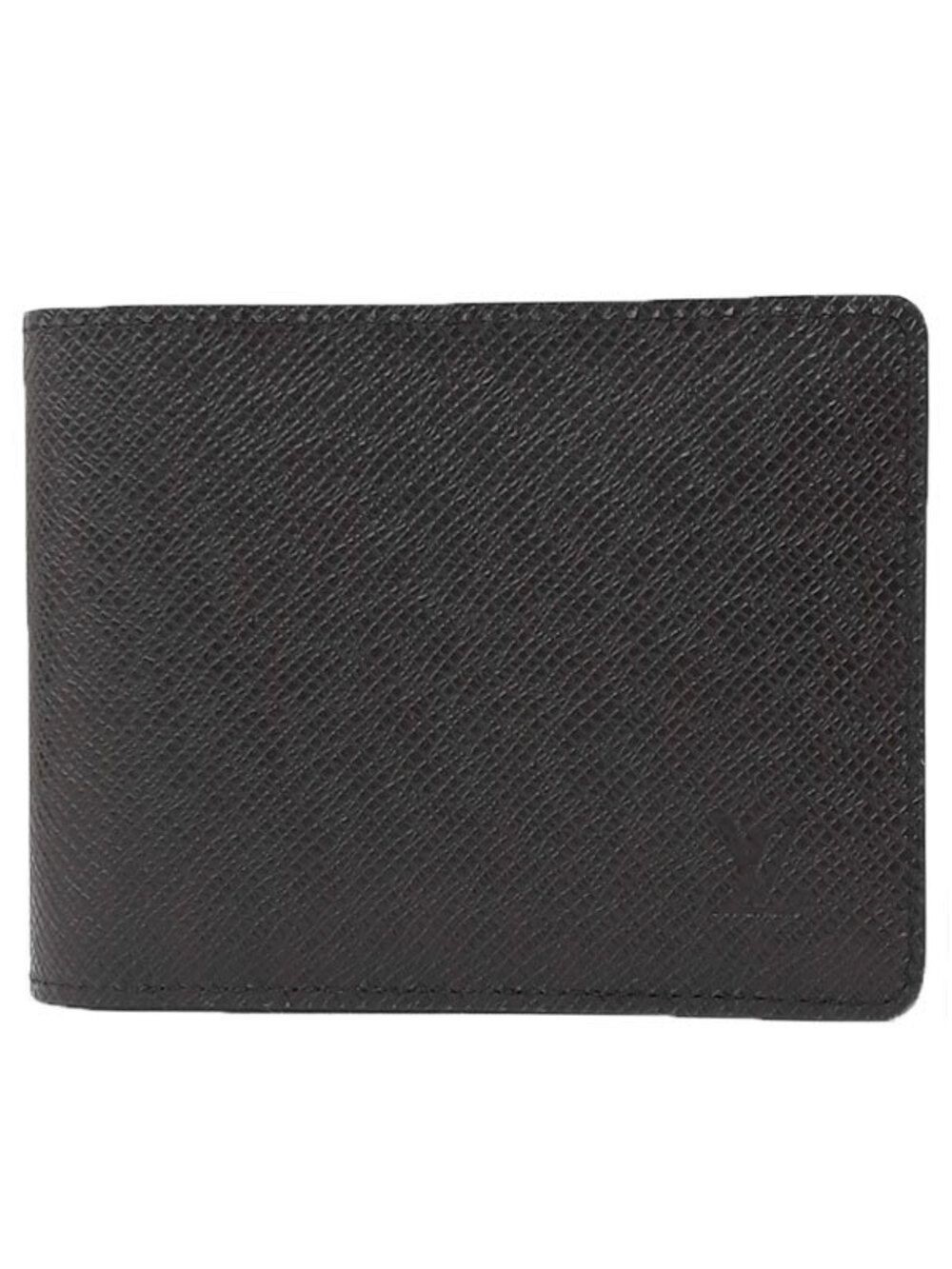 Louis Vuitton Taiga Portefeuille Multiple Bi fold Short Wallet